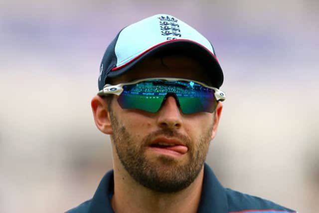 England's Mark Wood.