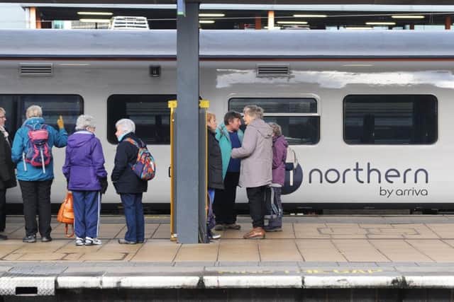 The state of the North's rail services dominated PMQs.