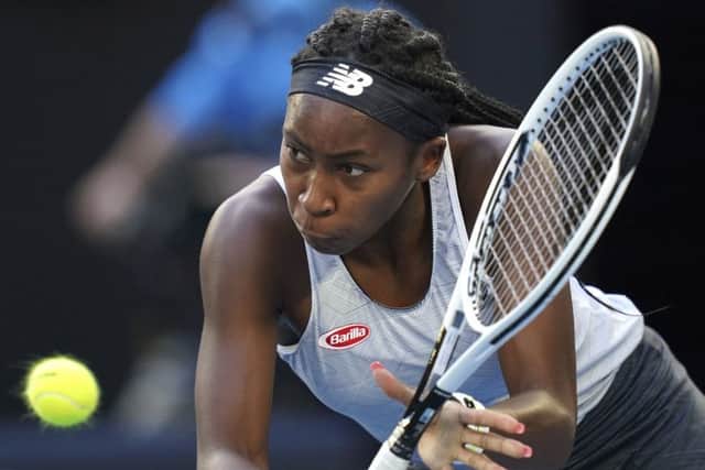 Coco Gauff Picture: AP/Lee Jin-man