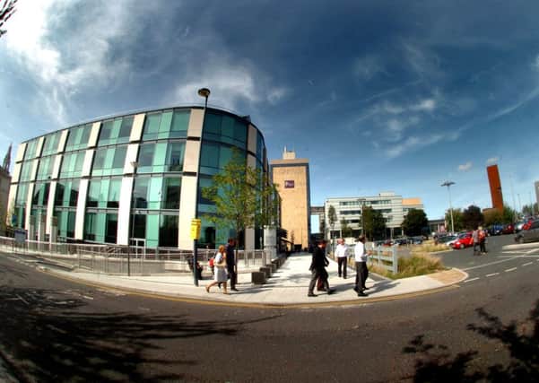 Leeds Beckett University's city centre campus.
