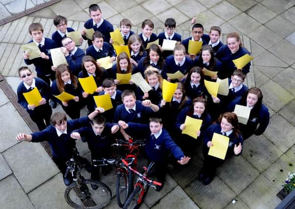 IN GEAR Morleys Bruntcliffe High School is getting into the cycling spirit of Le Tour.
