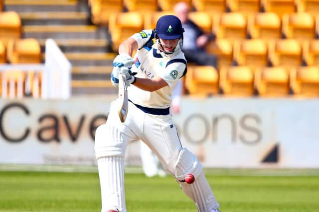 Yorkshire's Alex Lees.
