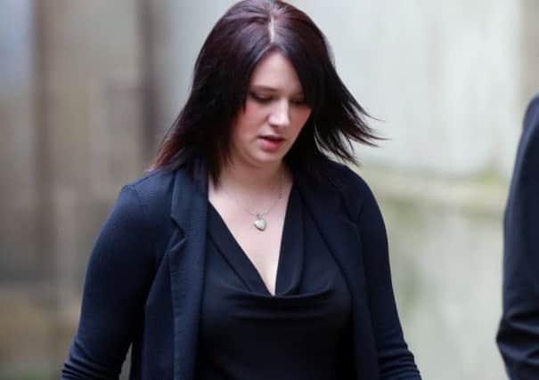 Laura Jean Mitchell leaving Wakefield magistrates' court. Pictures: Ross Parry Agency