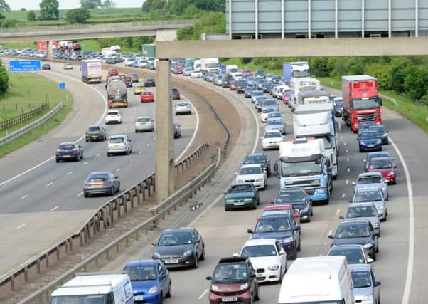 Traffic on the M1 today
