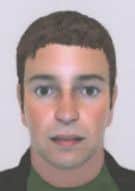 An e-fit image of the man police want to speak to