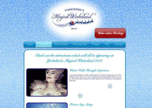 The attraction's website