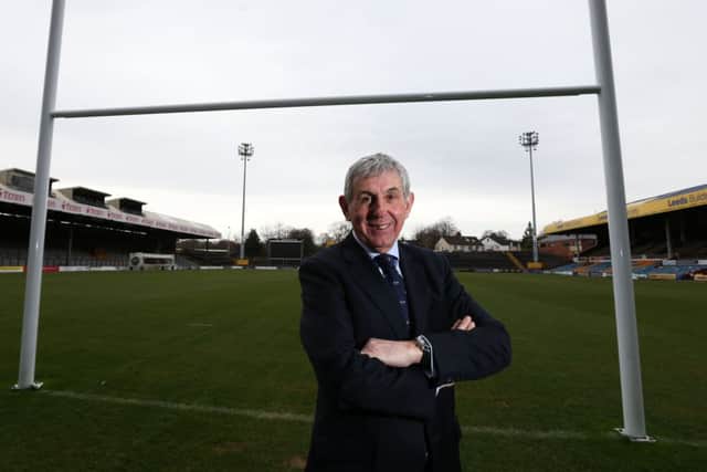 FUTURE PLANS: Sir Ian McGeehan at Headingley