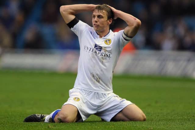 TARGET: Leeds United's Stephen Warnock is attracting interest from Championship rivals. Picture: Bruce Rollinson.