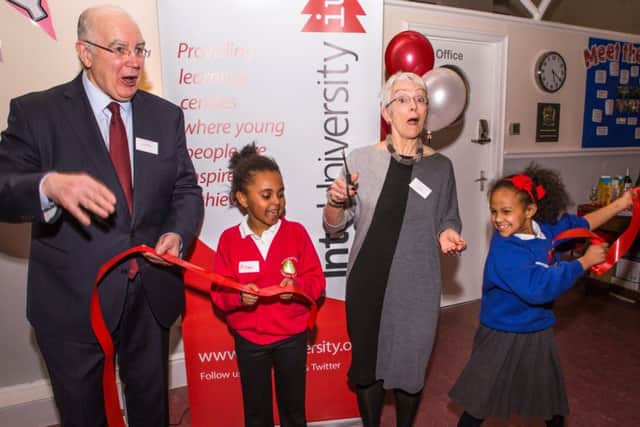 Opening of the new centre.
