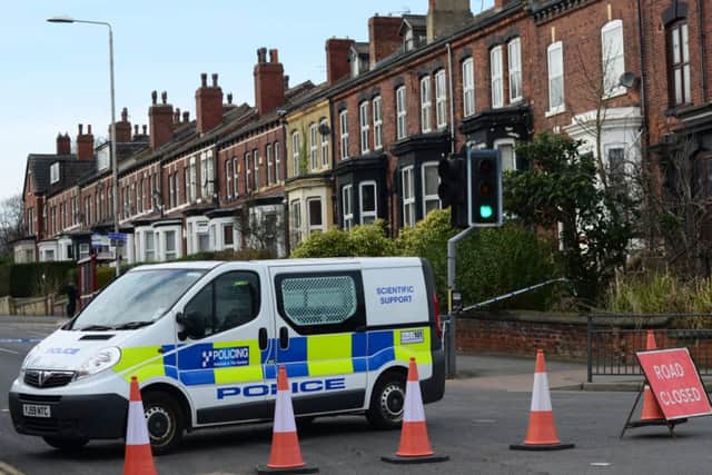 7 March 2015...Scene of an alleged sex attack which happened on Beeston Road between Tempest Road and Parkfield Avenue. Picture Scott Merrylees