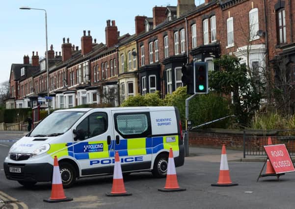 7 March 2015...Scene of an alleged sex attack which happened on Beeston Road between Tempest Road and Parkfield Avenue. Picture Scott Merrylees