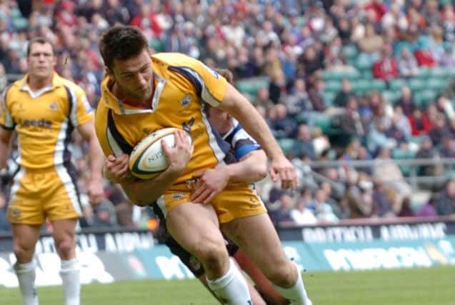 Tykes first try from Chris Bell