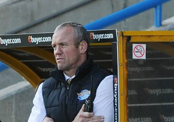 Huddersfield Giants v Leeds Rhinos Challenge Cup sat 11th may 2013
 Brian McDermott watches