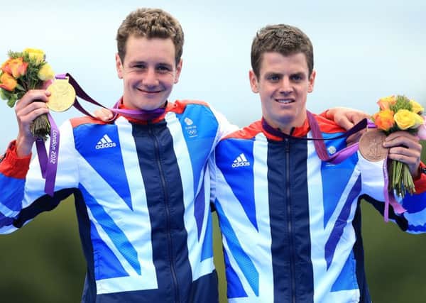 Alistair and Jonathan Brownlee.
