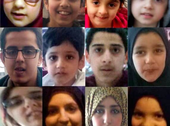 12 family members missing in the Middle East