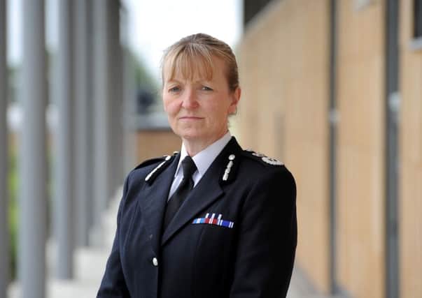 Picture James Hardisty, Temporary Chief Constable of West Yorkshire Police Dee Collins.