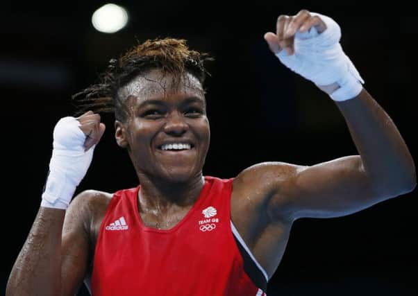Nicola Adams of Great Britain celebrates her victory over  Sandra Drabik of Poland in the women's fly boxing final at the 2015 European Games in Baku. Piicture: AP/Dmitry Lovetsky)