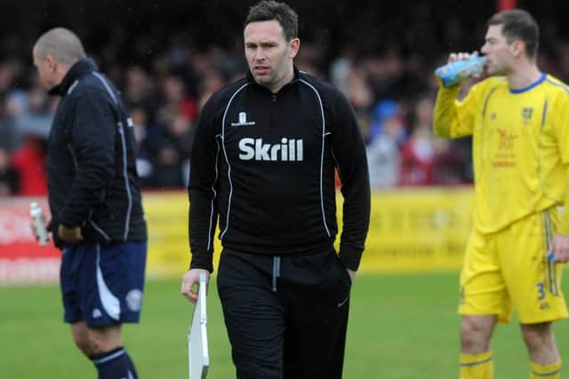 Guiseley's manager Mark Bower. (Picture: Jonathan Gawthorpe)