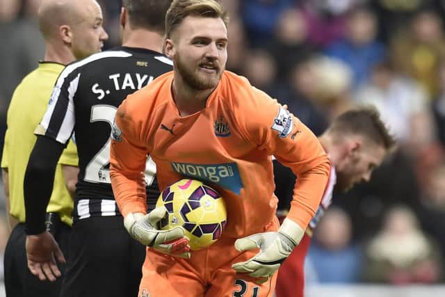 Former Newcastle keeper Jak Alnwick is on trial at Leeds United.