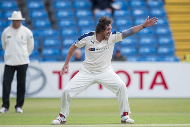Yorkshire's Ryan Sidebottom.