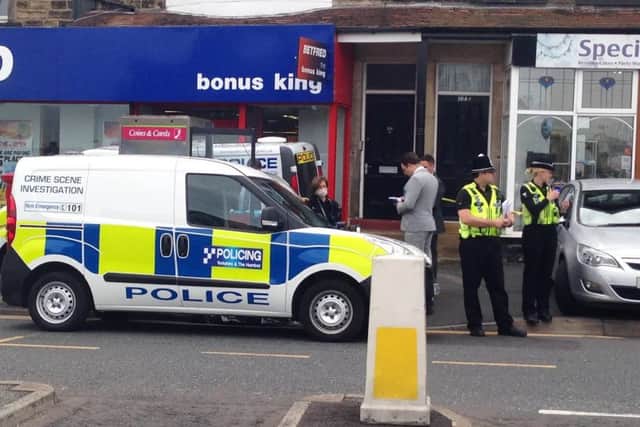 Police on Kings Road in Harrogate