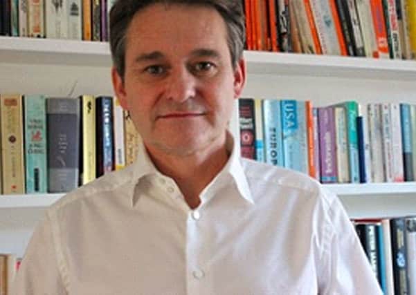 Olly Jarvis, whose debut novel is out this month