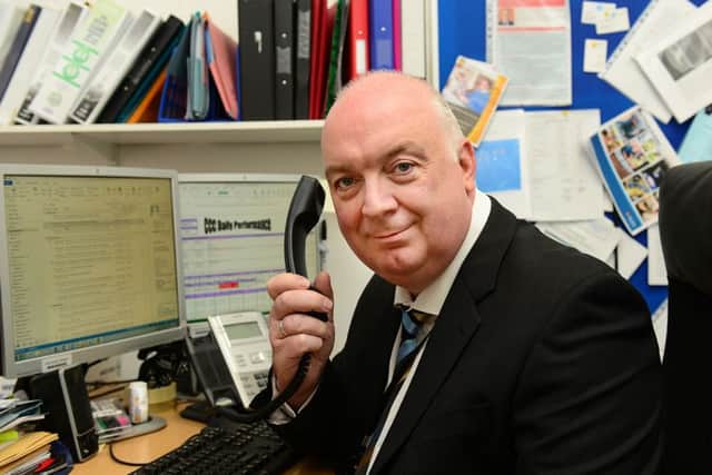 Tom Donohoe, head of West Yorkshire Police customer contact centre. Picture: Scott Merrylees