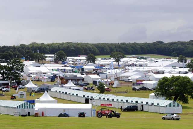 The scene is set for the CLA Game Fair which opens at Harewood House tomorrow and runs until Sunday. Pictures: Gary Longbottom (Gl1006/66e)