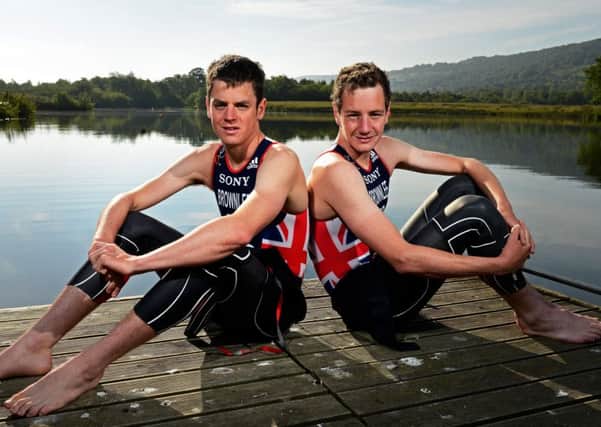 Alistair and Jonathan Brownlee