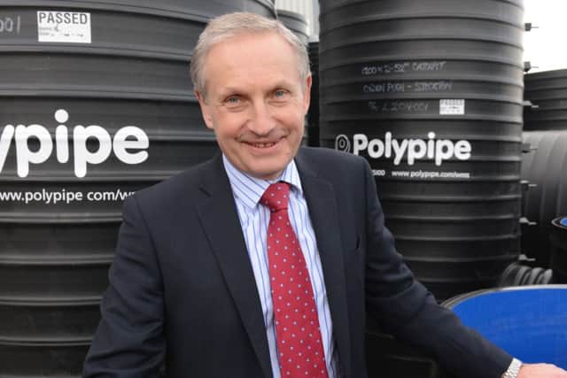 David Hall, chief executive of Polypipe
