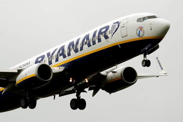 Ryanair said it became the first airline to fly more than 10 million international passengers in a month