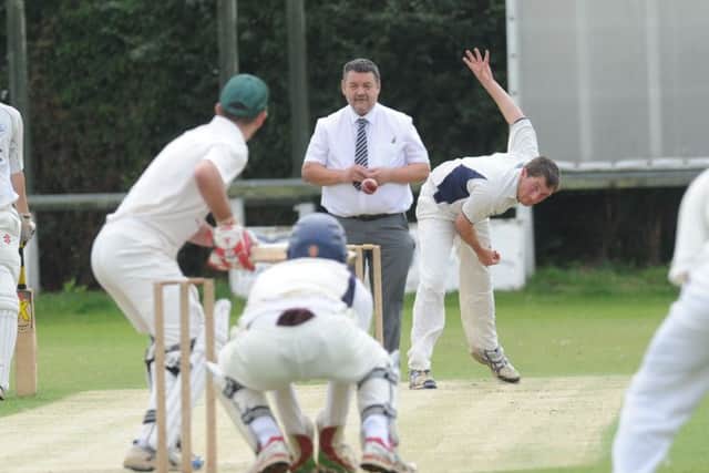 Ben Turner of Shadwell in action aganst Barwick in the Wetherby League.