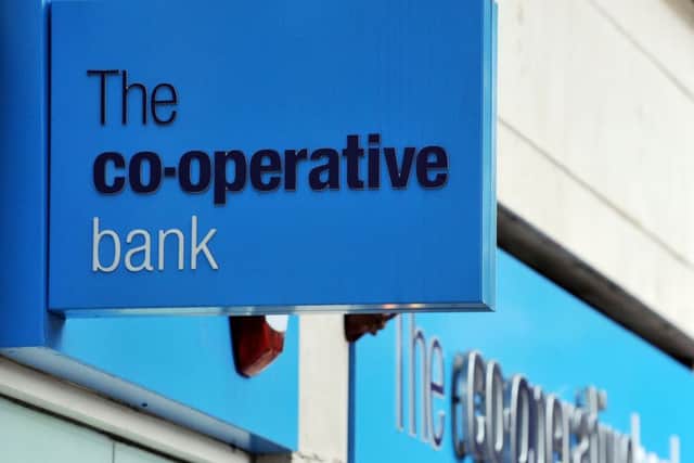 FiA Co-Operative Bank sign in Holborn, London Nick Ansell/PA Wire