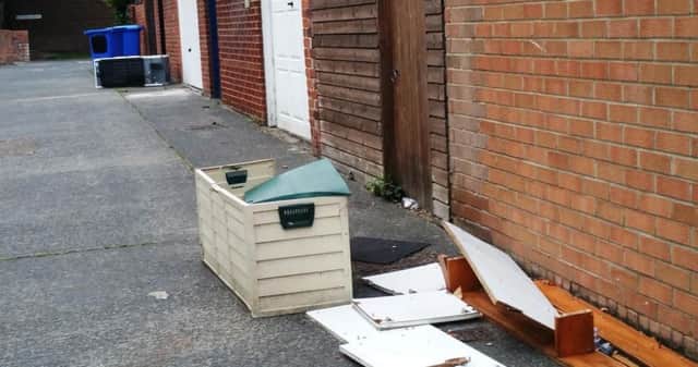 Fly-tipping is on the rise across England