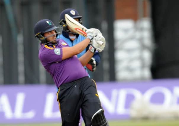 LEADING ROLE: Jack Leaning top-scored for Yorkshire Vikings as they defeated Essex Eagles to claim a Royal London Cup home semi-final against Gloucestershire on September 6. Leaning made 72 in Yorkshires total of 252-9 at Chelmsford.Picture: Steve Riding