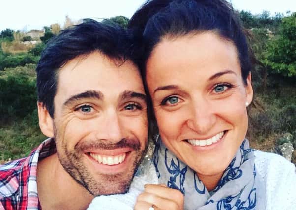 Lizzie Armitstead and Philip Deignan posted this poctire  on Twitter
