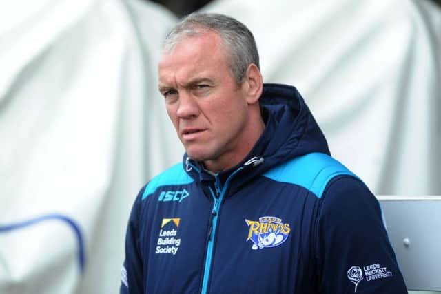 Leeds Rhinos coach Brian McDermott.