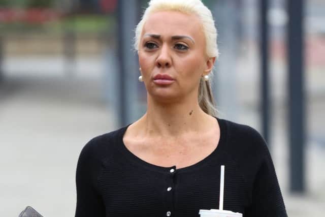 Josie Cunningham arrives at Leeds Magistrates' Court. Picture: Ross Parry Agency