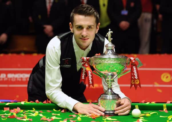 Mark Selby will be competing in Barnsley.