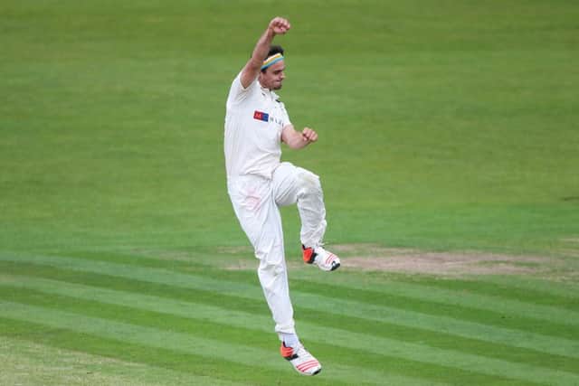 MAIN MAN: Yorkshire's Jack Brooks.