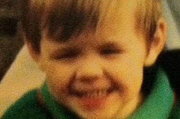 Fay as little boy Kevin