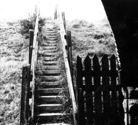 The ABC steps near Horbury lagoon.