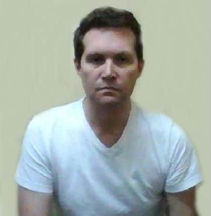 A picture of David Haigh released during his time in custody