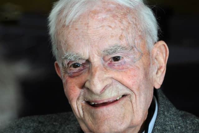 Harry Leslie Smith will speak at the Leeds demonstration. Picture by Steve Riding.