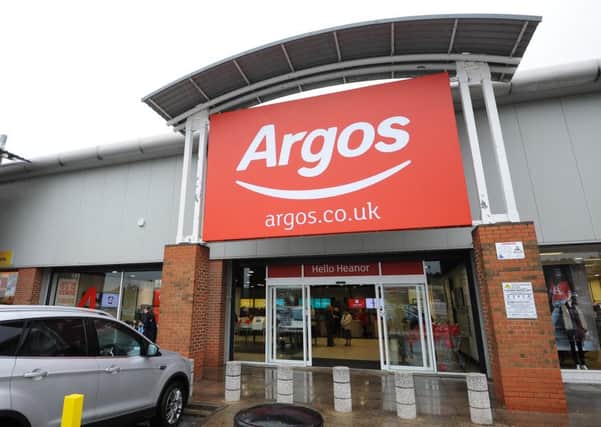 Argos store.