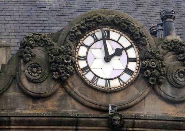 The Corn Exchange clock, Leeds