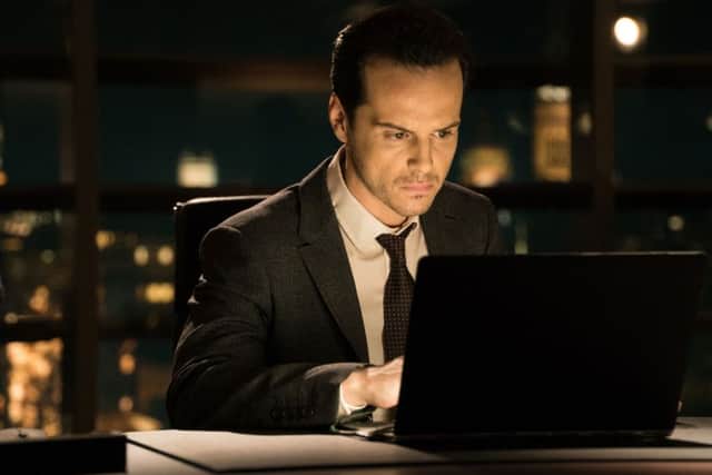 Undated Film Still Handout from Spectre. Pictured: Andrew Scott. See PA Feature FILM Spectre. Picture credit should read: PA Photo/Sony/Metro-Goldwyn-Mayer Studios Inc/Danjaq/ LLC/Columbia. WARNING: This picture must only be used to accompany PA Feature FILM Spectre.