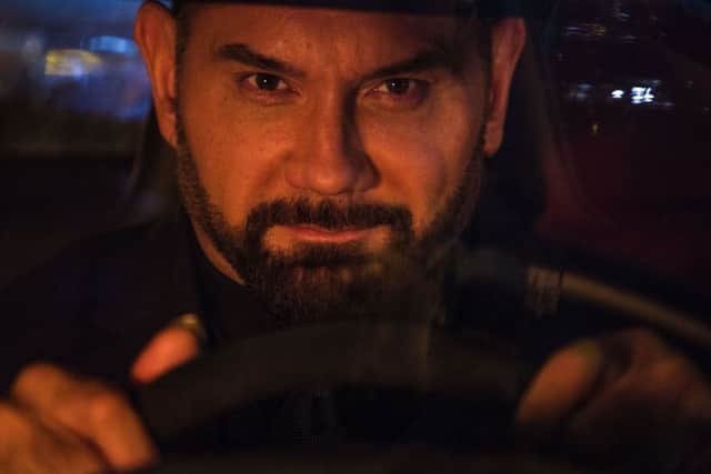 Undated Film Still Handout from Spectre. Pictured: Dave Bautista. See PA Feature FILM Spectre. Picture credit should read: PA Photo/Sony/Metro-Goldwyn-Mayer Studios Inc/Danjaq/ LLC/Columbia. WARNING: This picture must only be used to accompany PA Feature FILM Spectre.