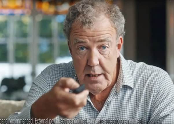 Amazon's new advert for their on demand video device, the Fire TV stick, starring Jeremy Clarkson.