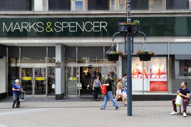 Marks & Spencer, Briggate, Leeds. Picture: Jonathan Gawthorpe.